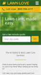 Mobile Screenshot of lawnlove.com